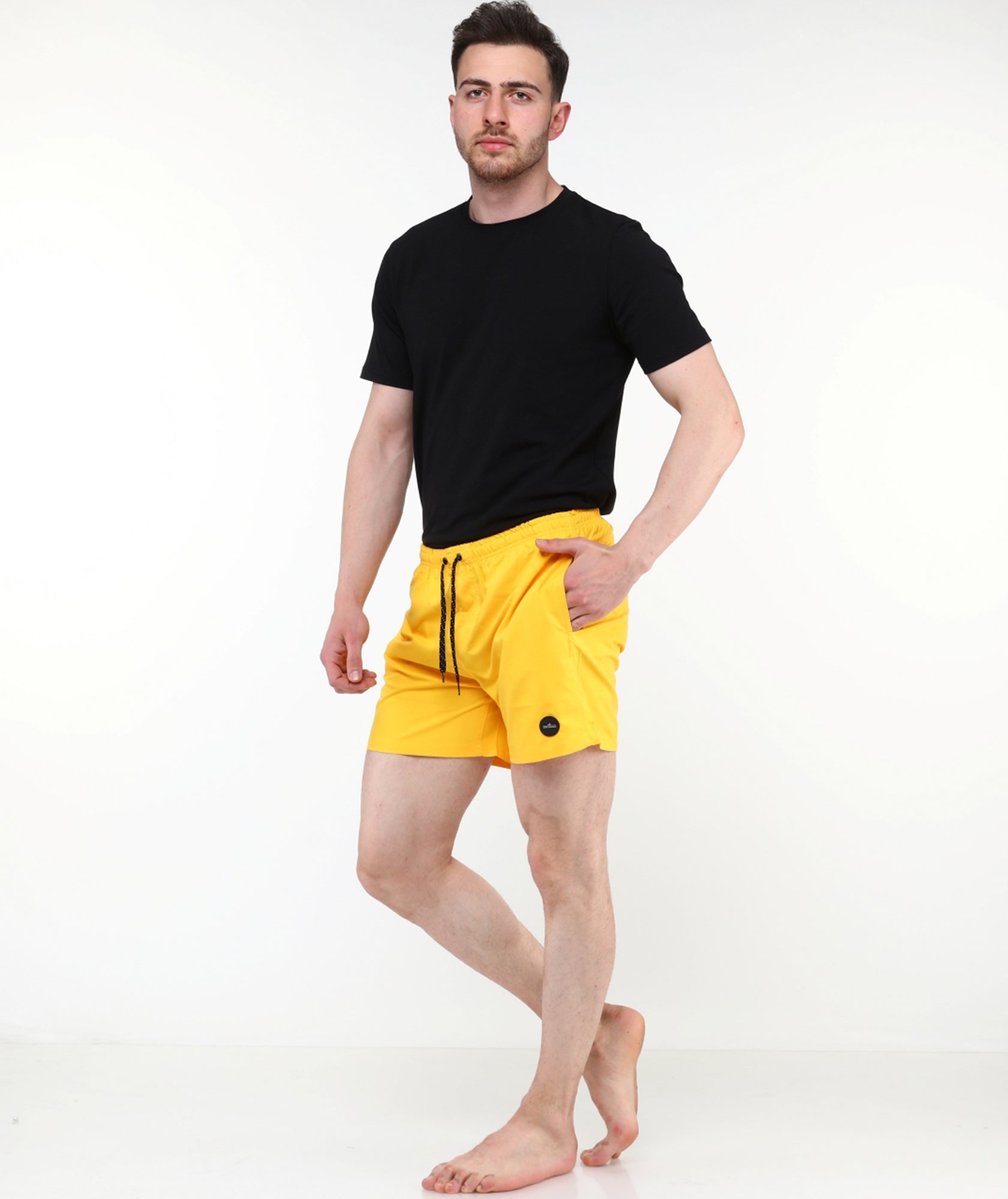 Wave Deniz Şortu / Sarı