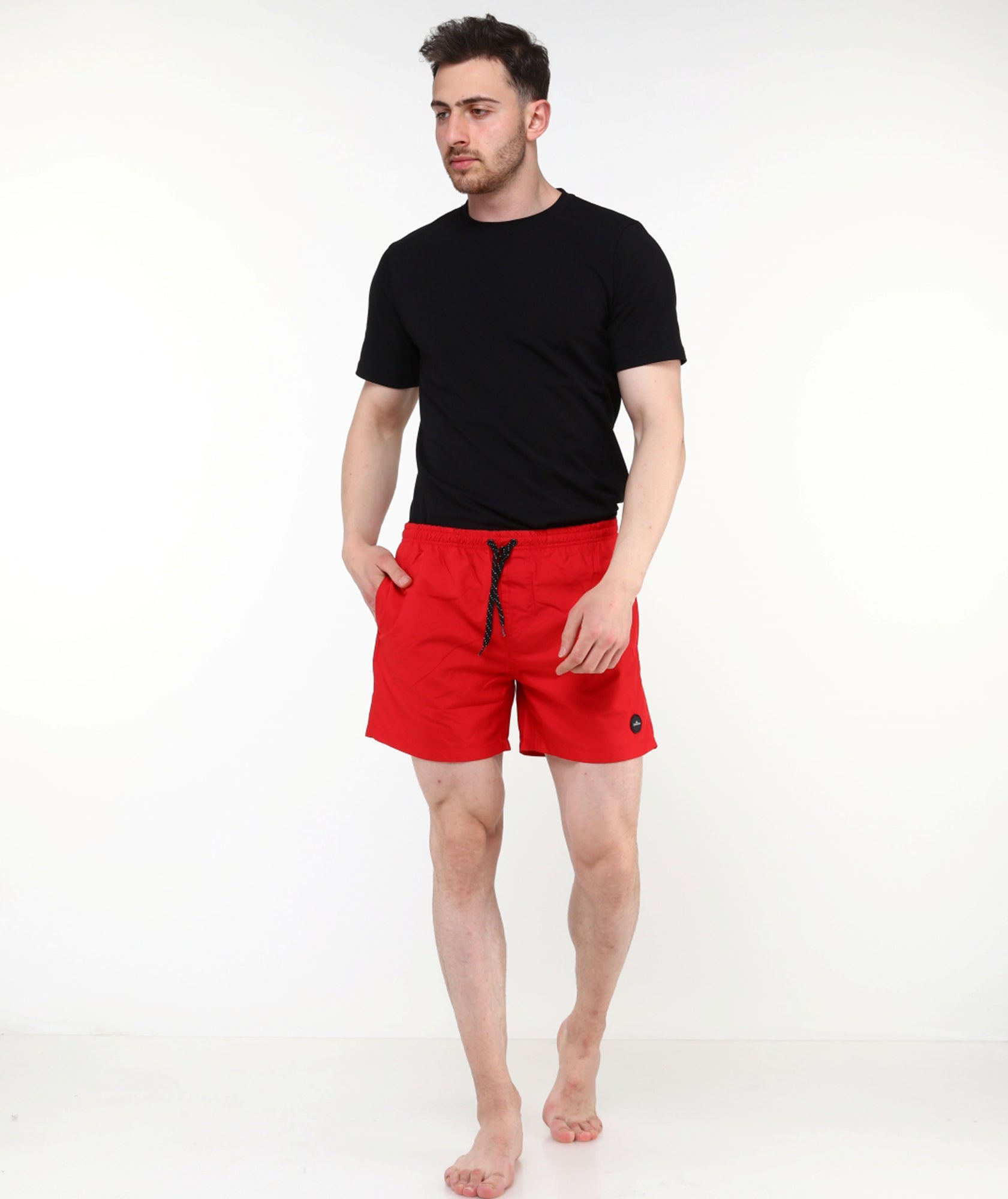 Wave Deniz Şortu / Kırmızı