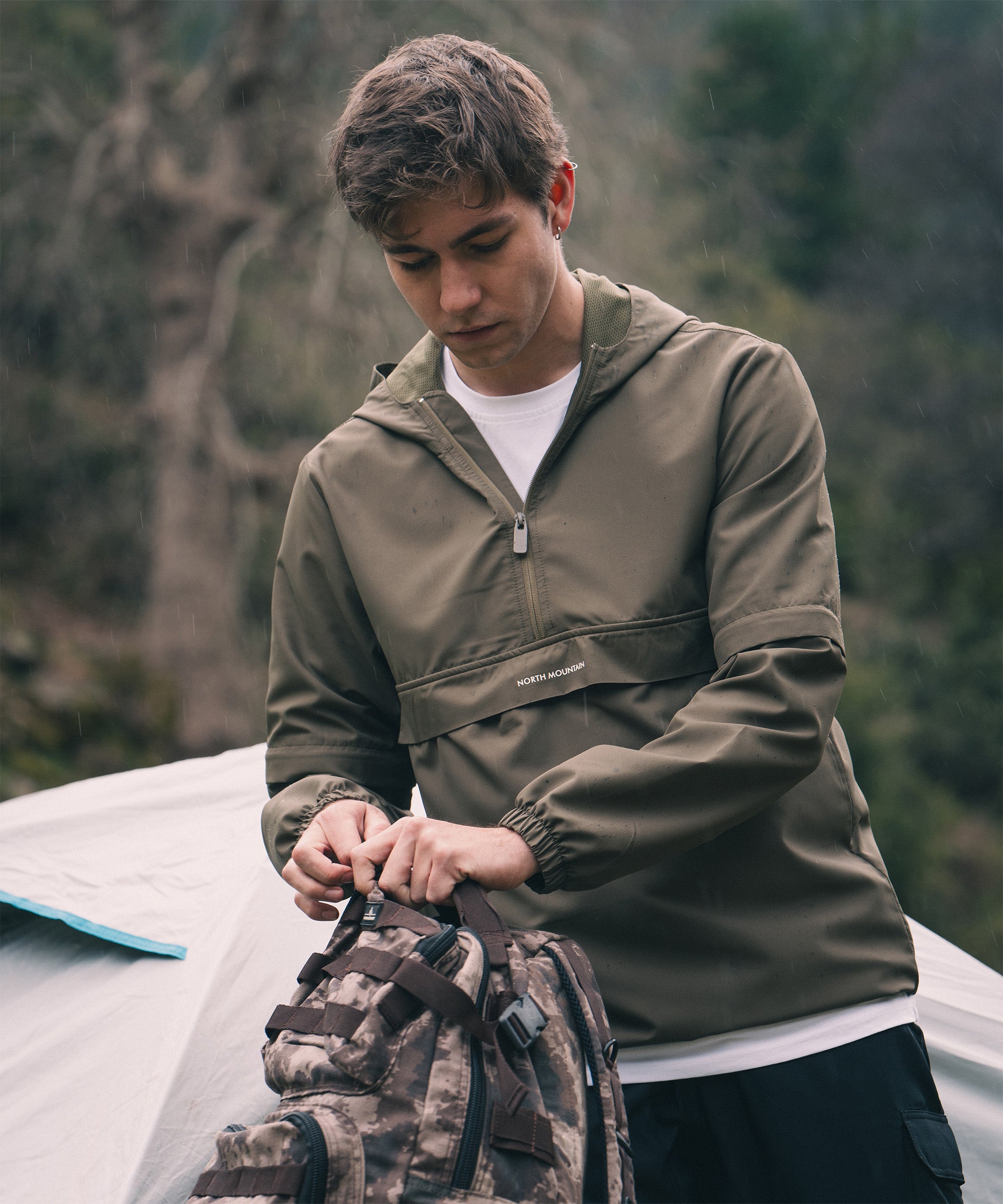 Speed Koşu Rüzgarlık Haki