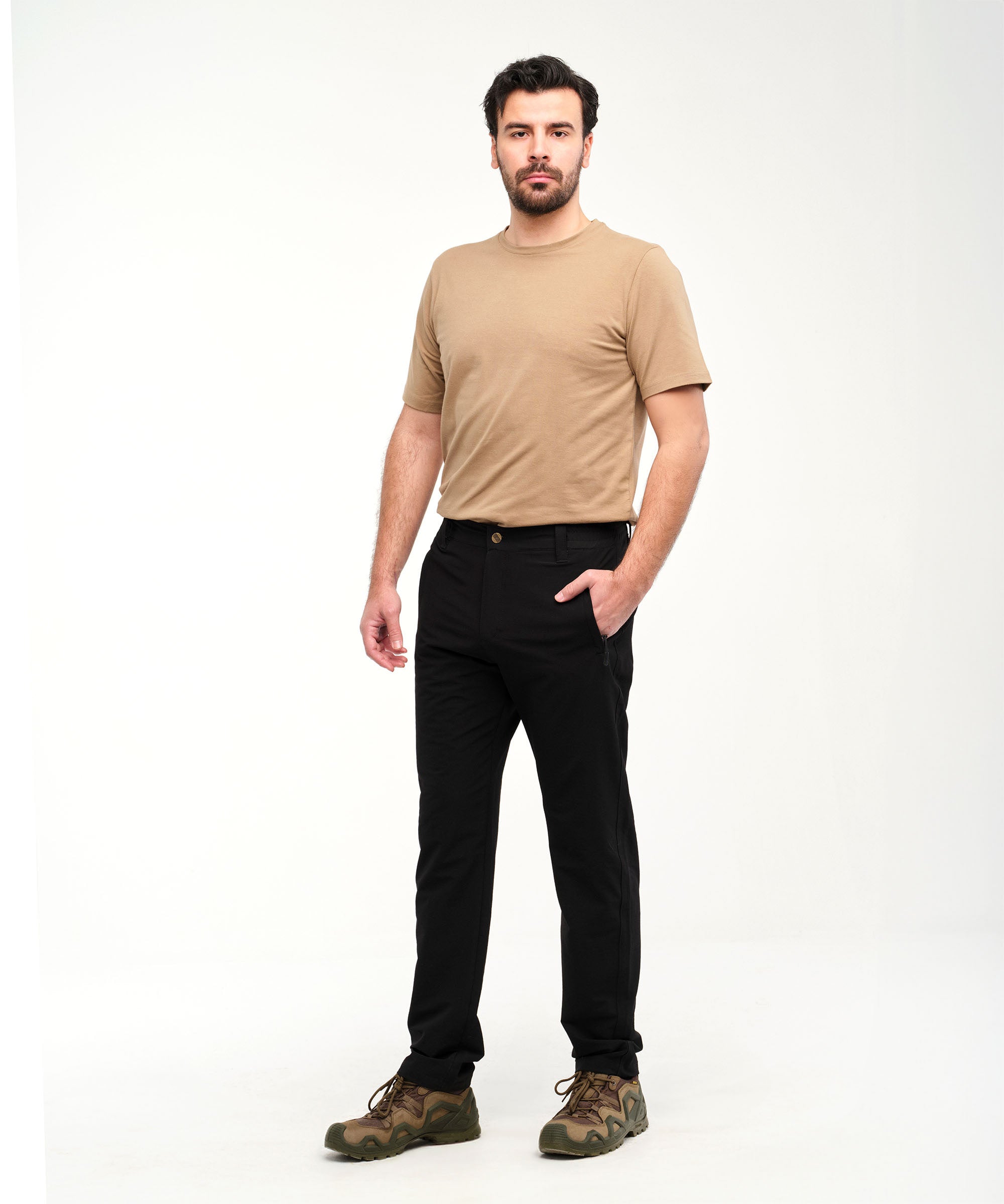 Flex Outdoor Streç Pantolon / Siyah