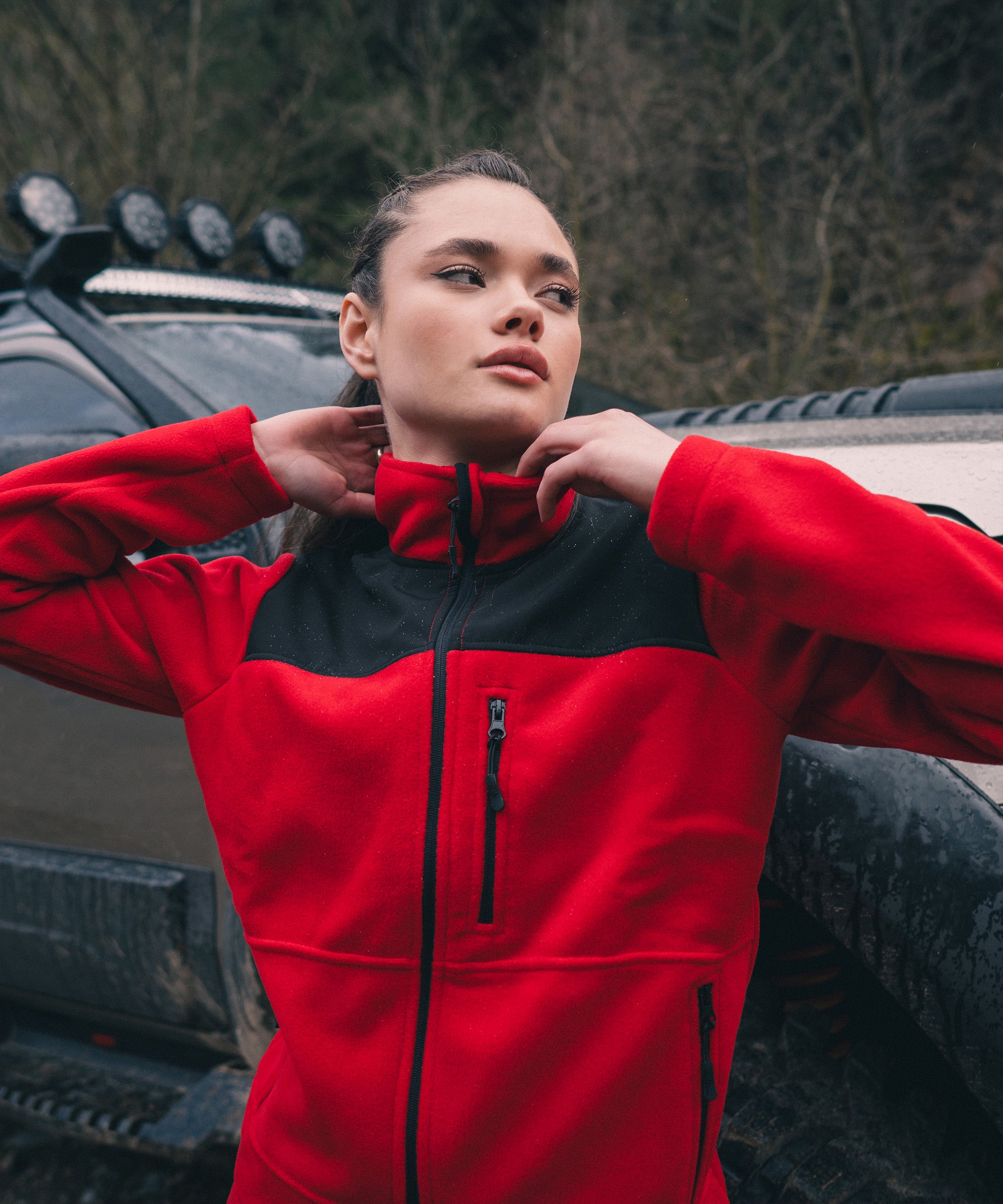 Summit Polar-Softshell Mont Kırmızı