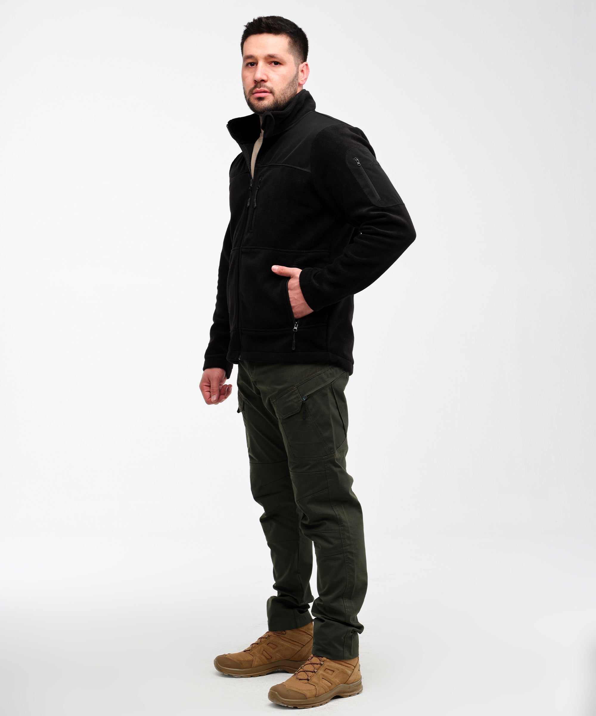 Summit Polar-Softshell Mont Siyah