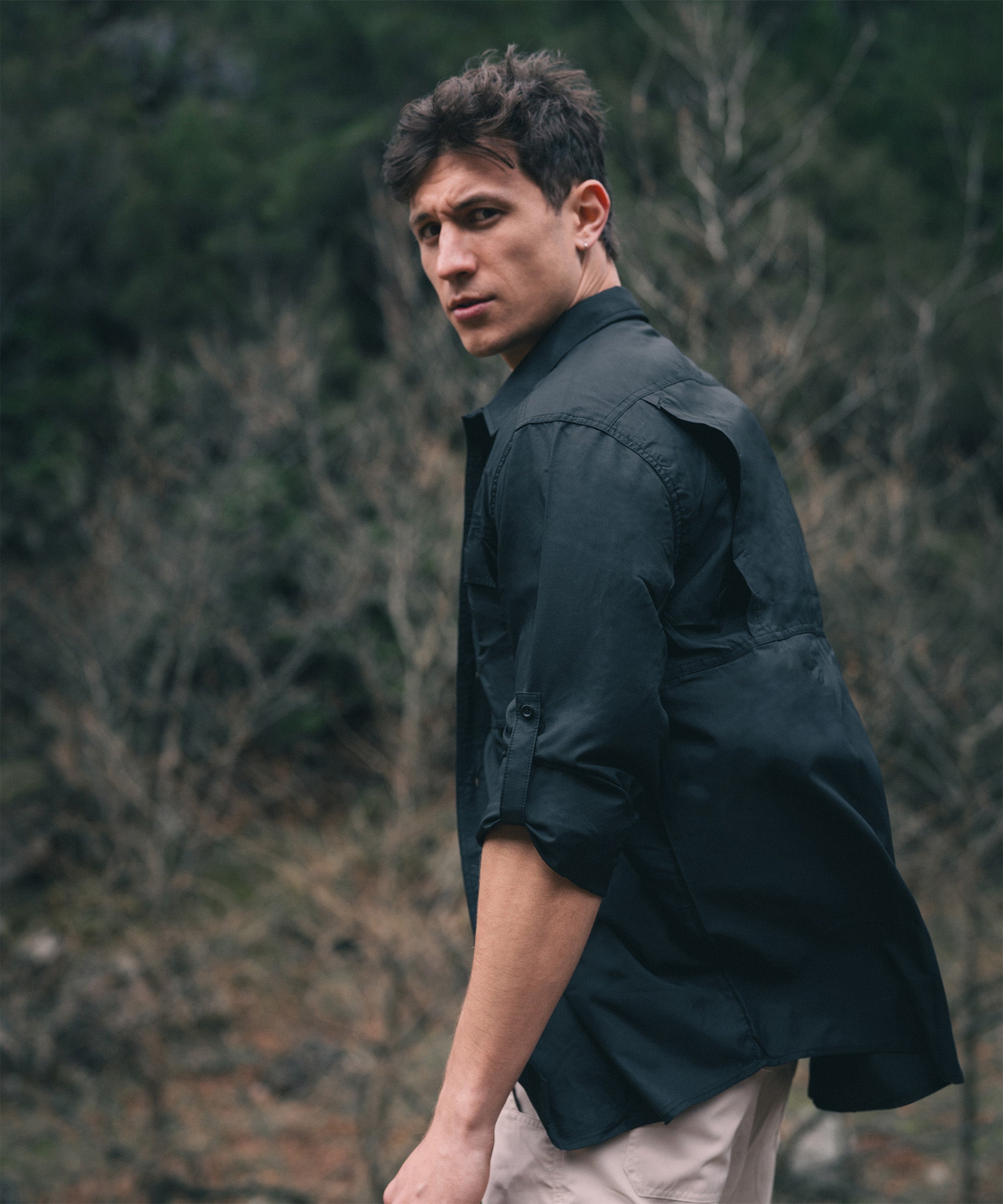 Commander Tactical Gömlek Siyah