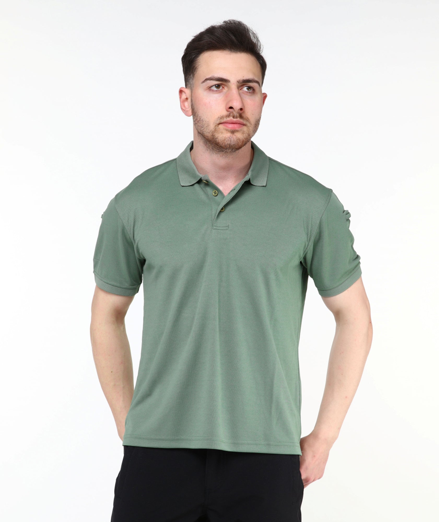 Urban Tactical Polo Yaka T-Shirt / Yeşil