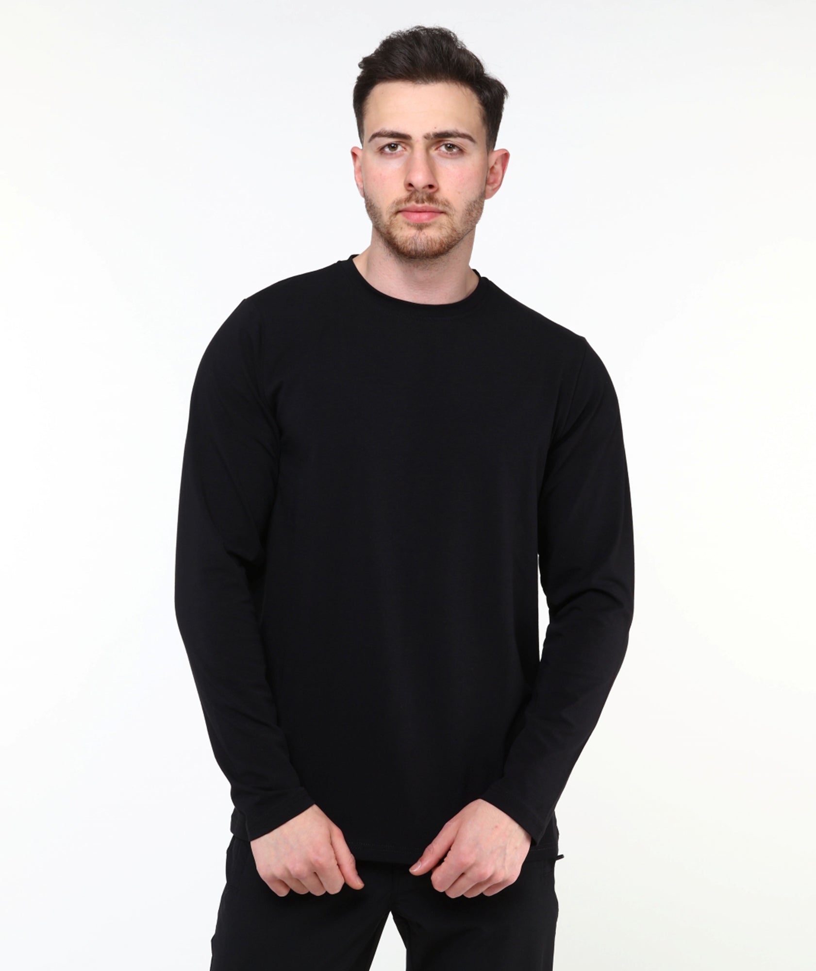 Ares Uzun Kol T-Shirt / Siyah