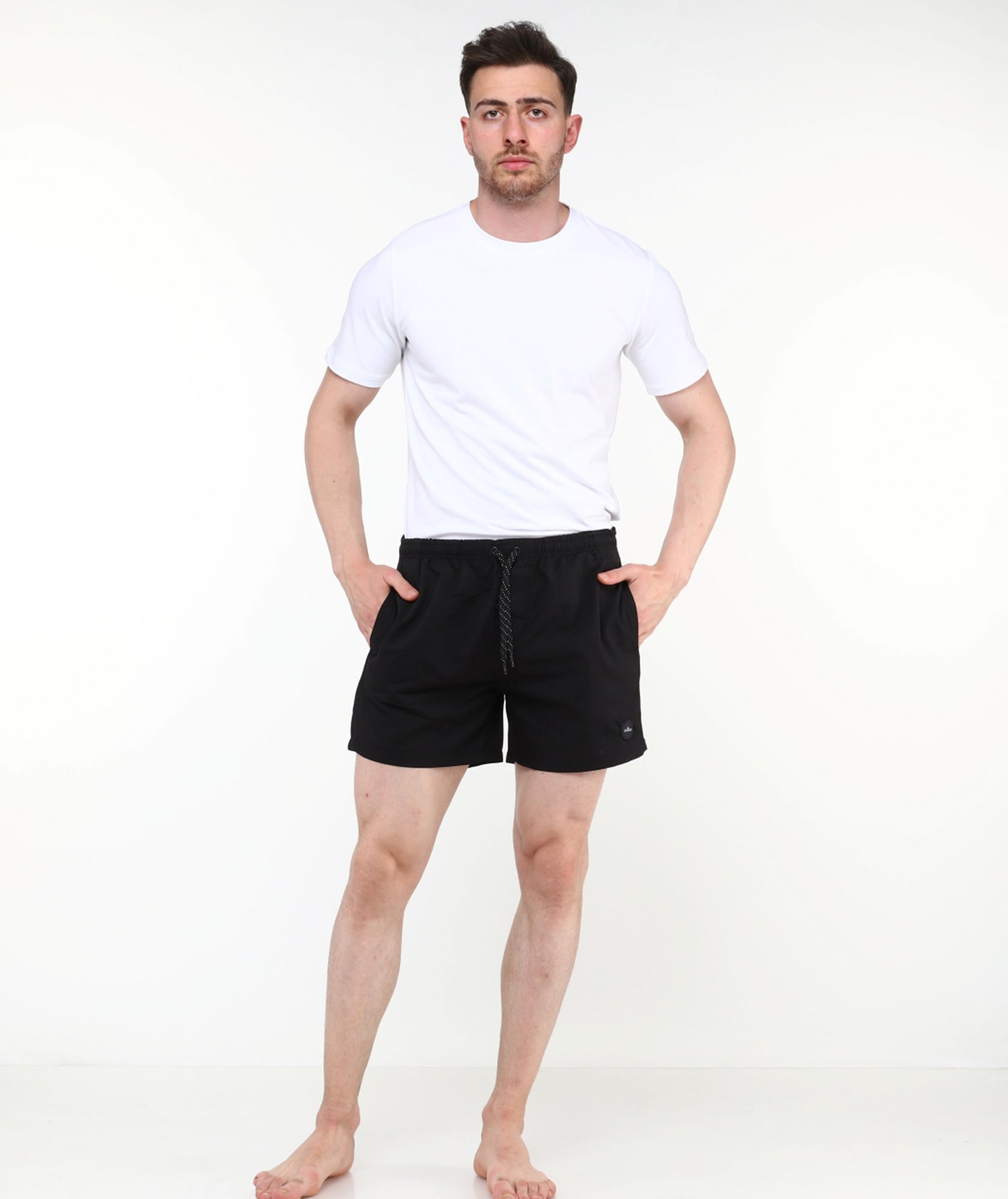 Wave Deniz Şortu / Siyah