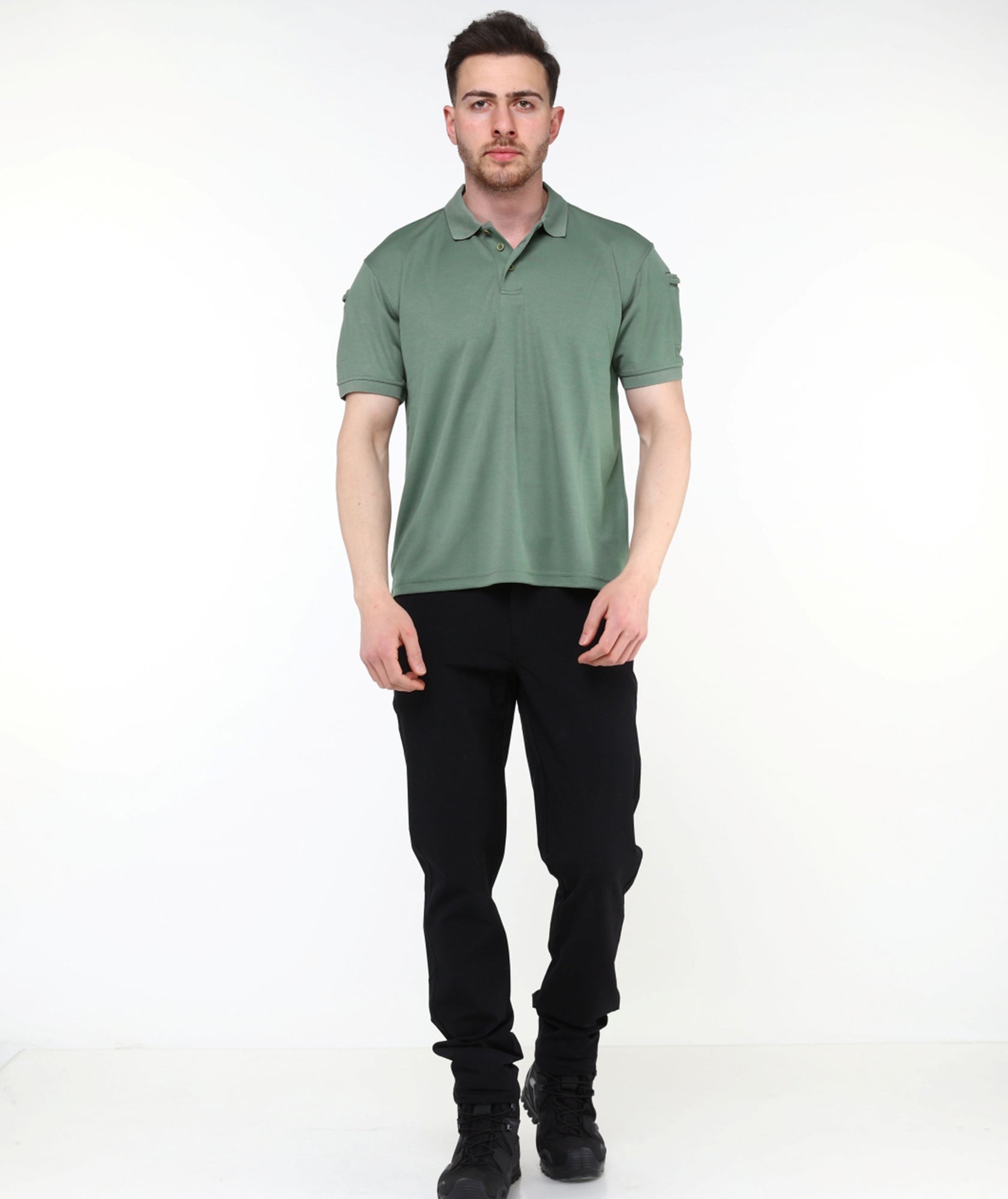 Urban Tactical Polo Yaka T-Shirt / Yeşil