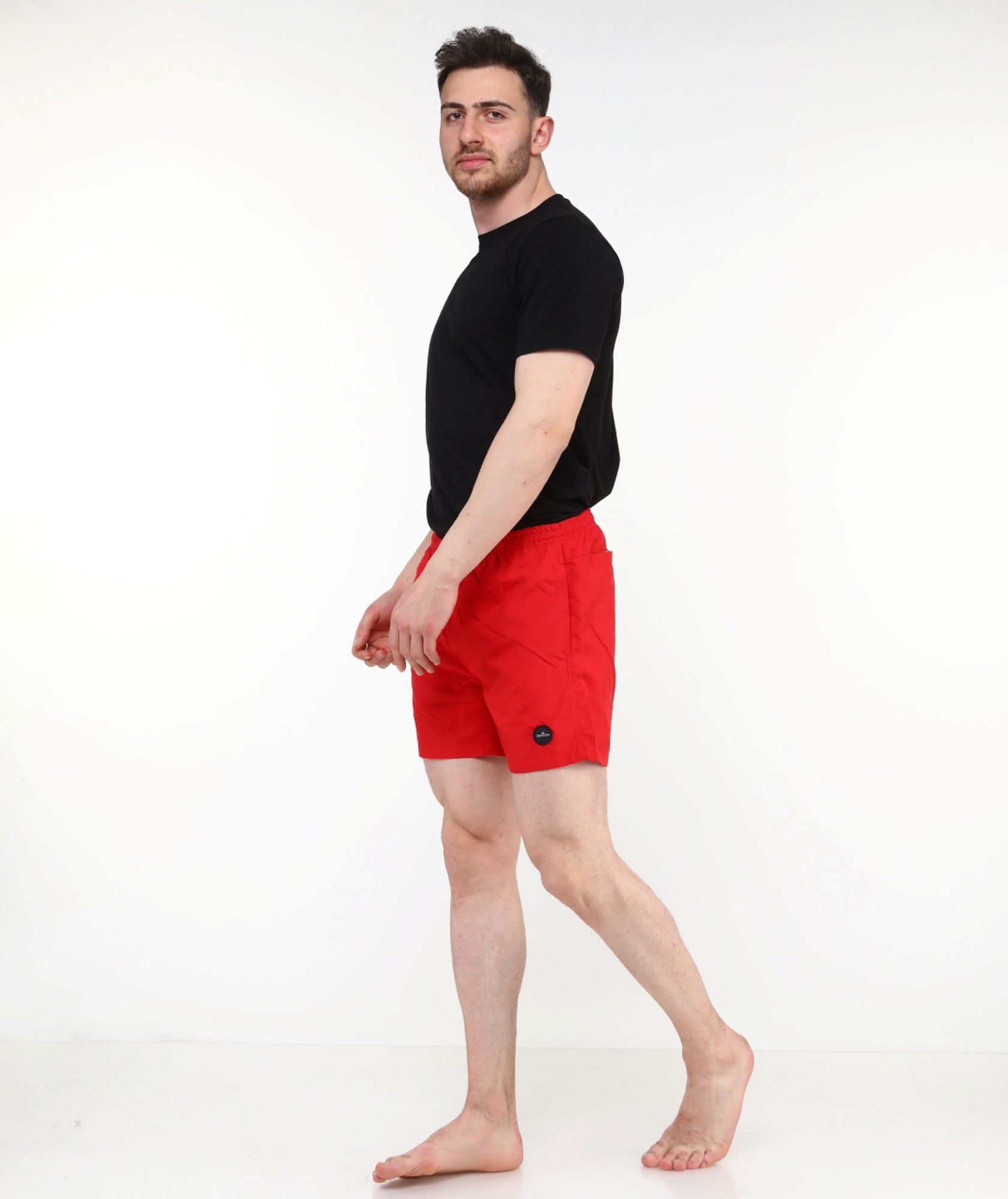 Wave Deniz Şortu / Kırmızı