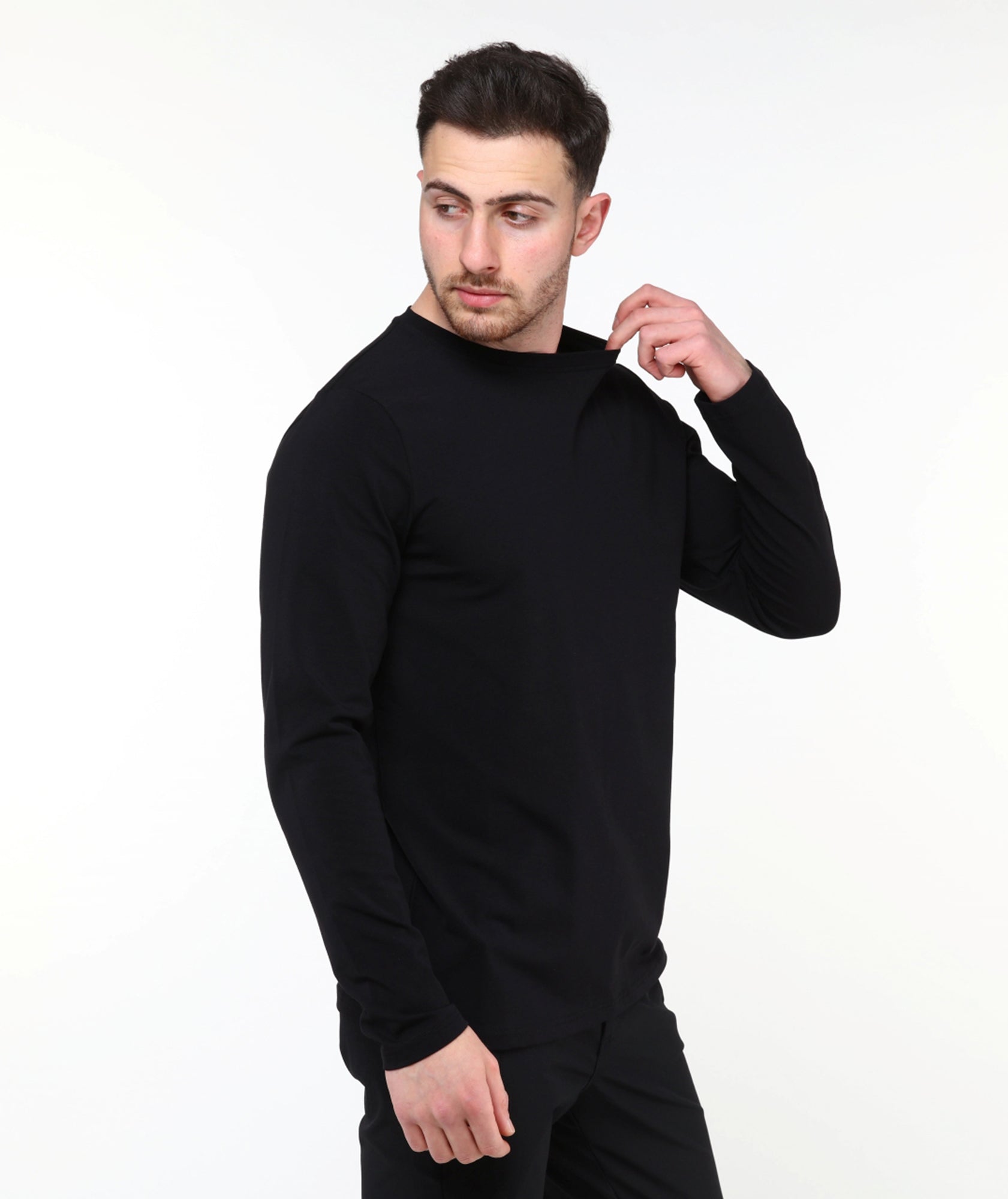 Ares Uzun Kol T-Shirt / Siyah