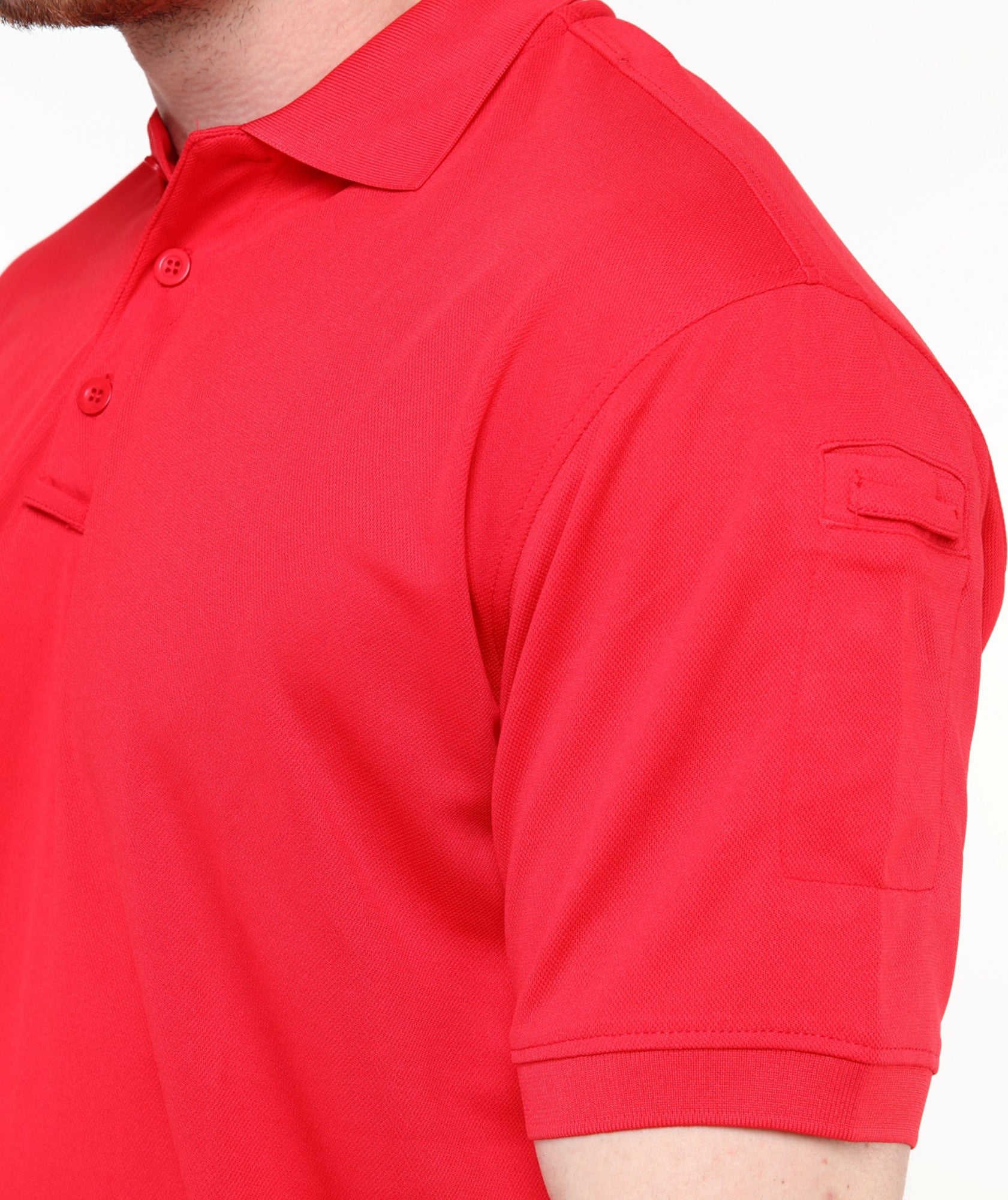 Urban Tactical Polo Yaka T-Shirt / Kırmızı