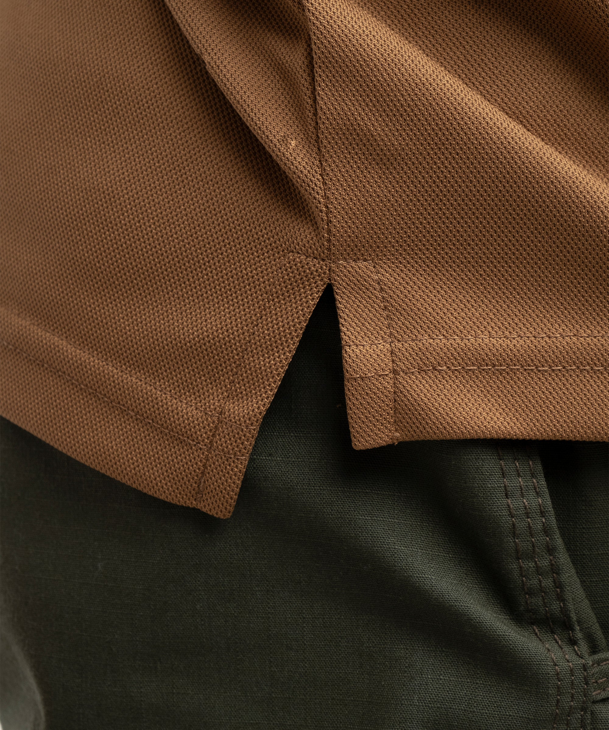 Urban Tactical Polo Yaka T-Shirt / Kahverengi