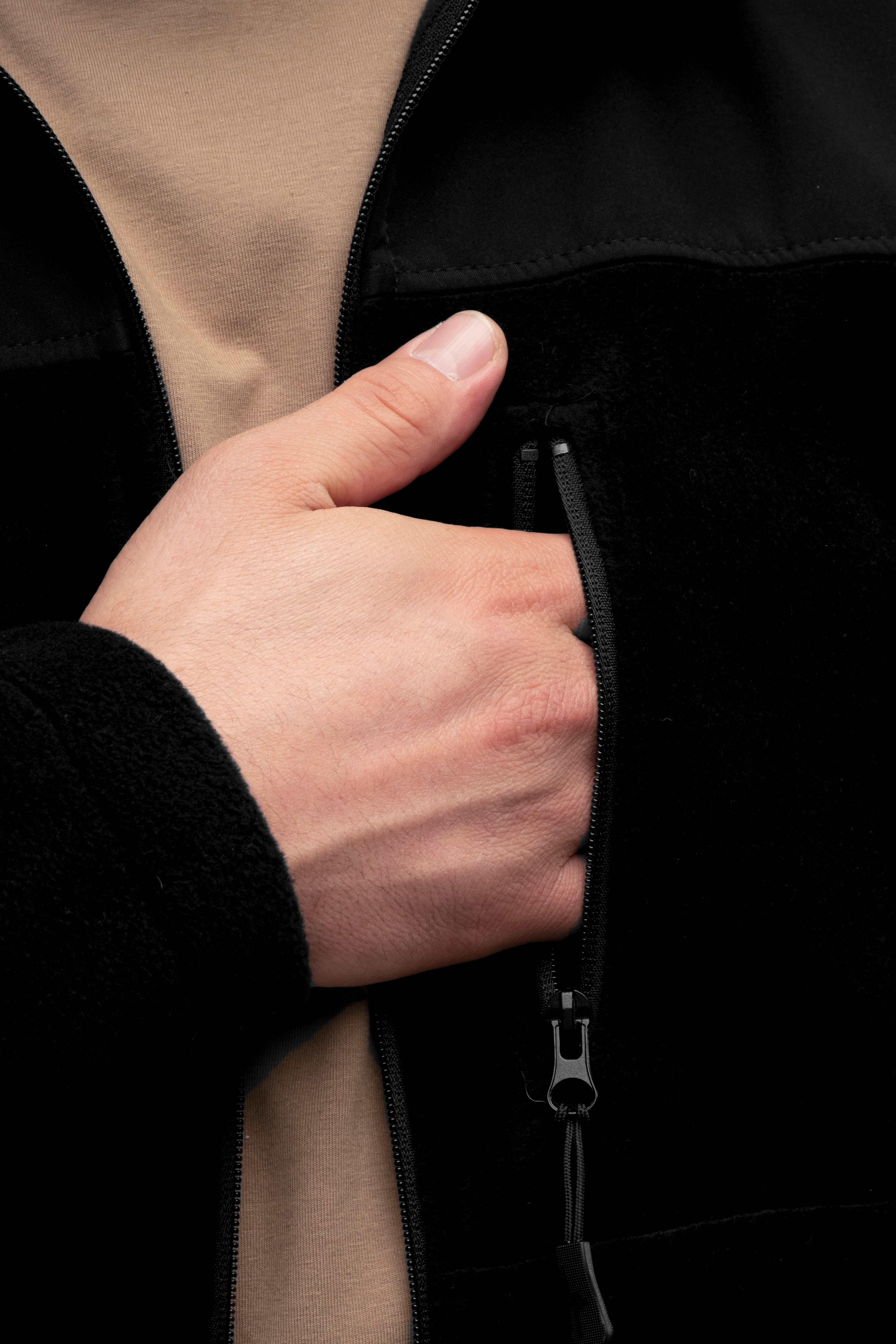 Summit Polar-Softshell Mont Siyah