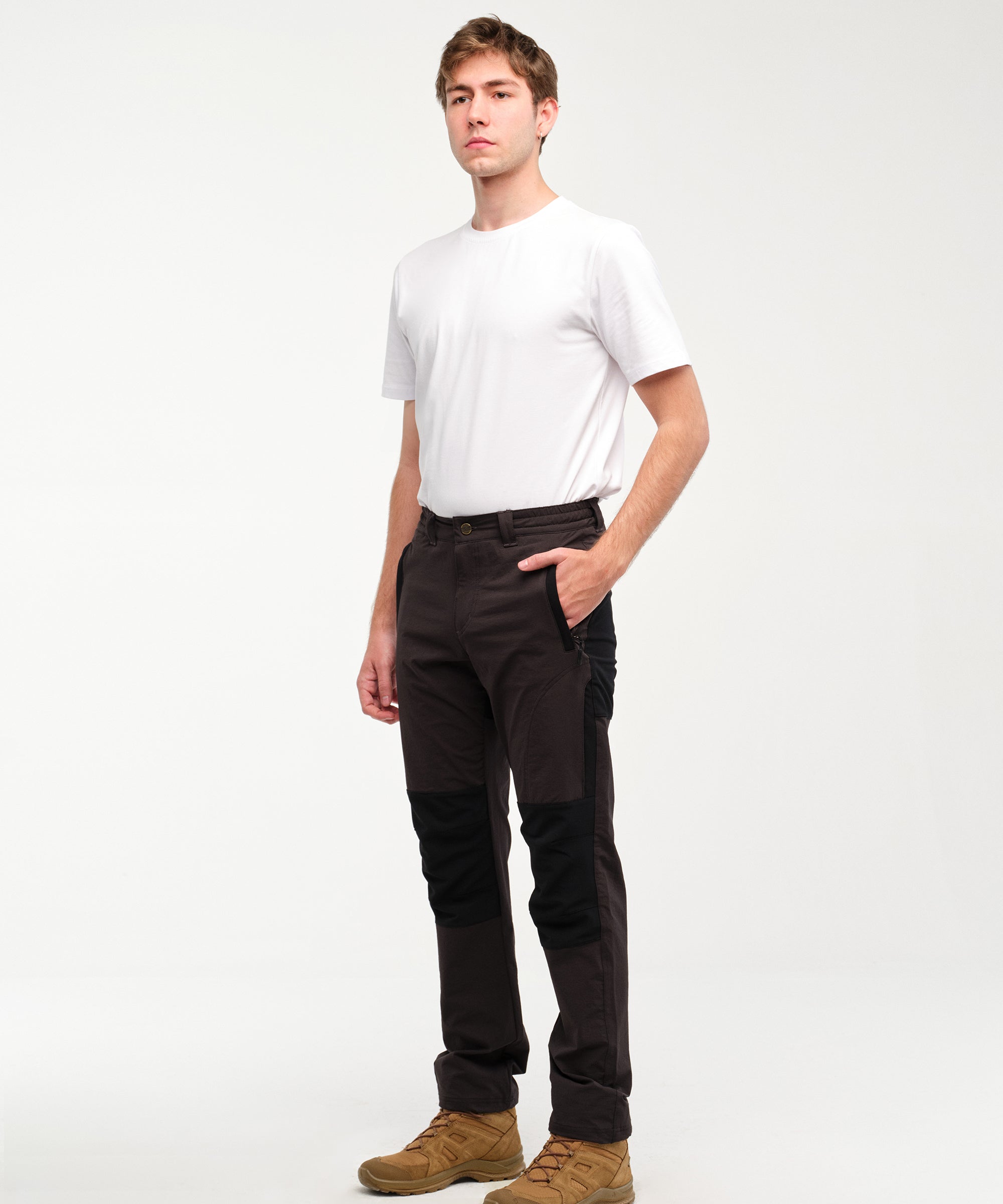 Flex Outdoor Streç Pantolon / Antrasit-Siyah