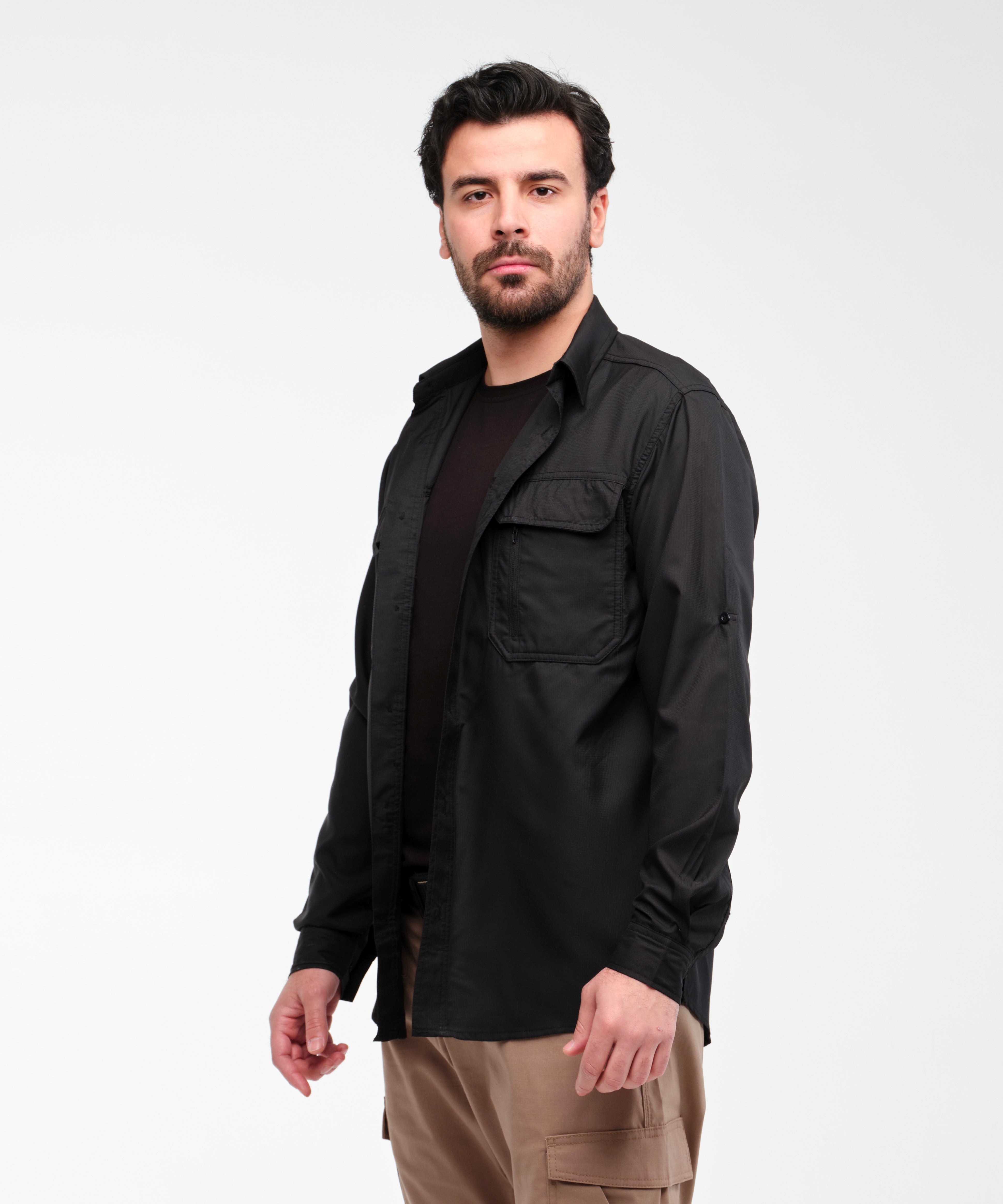 Commander Tactical Gömlek Siyah