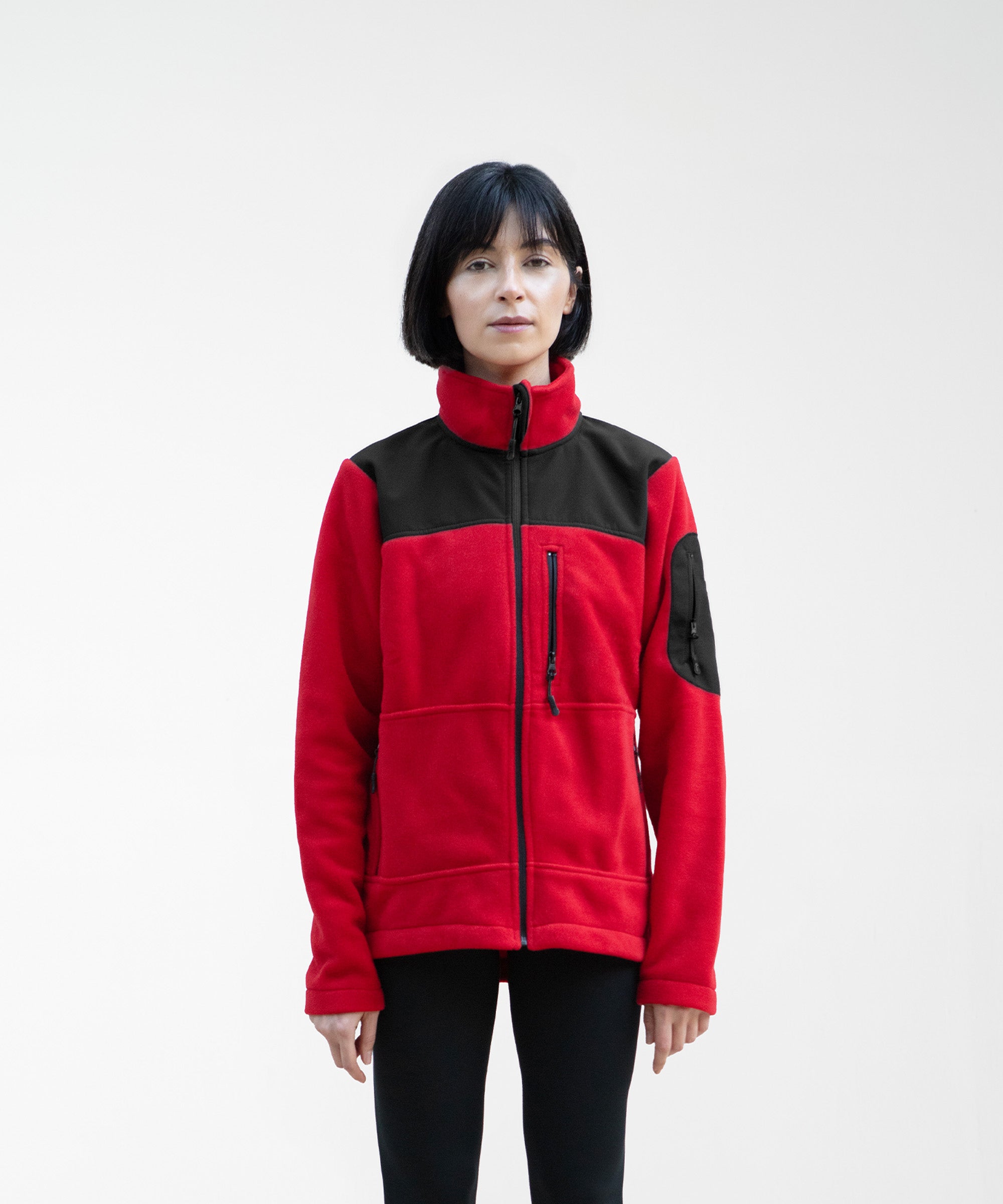 Summit Polar-Softshell Mont Kırmızı