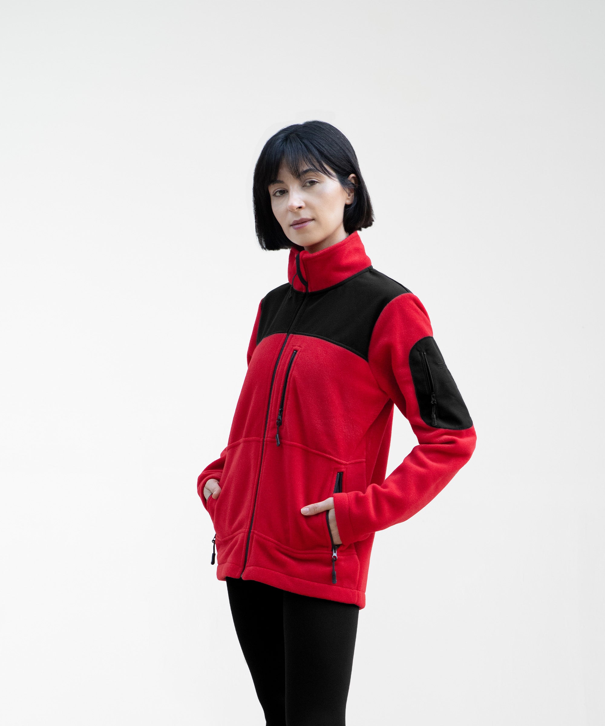 Summit Polar-Softshell Mont Kırmızı