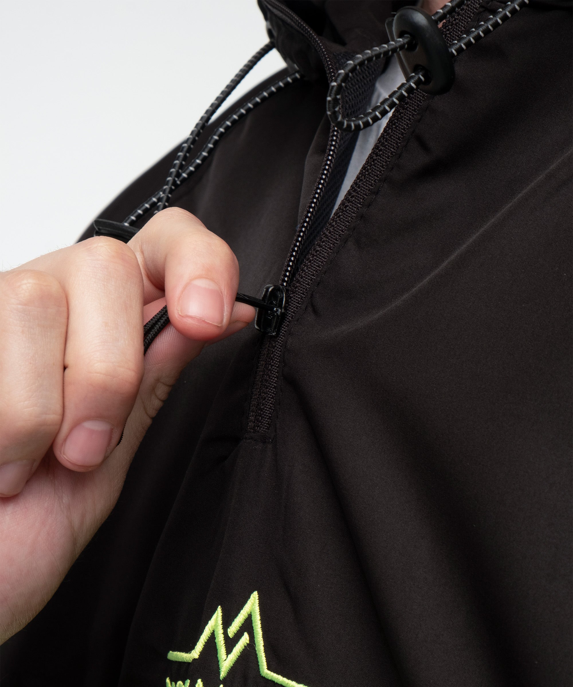 Speed Koşu Yağmurluğu Sarı/Siyah