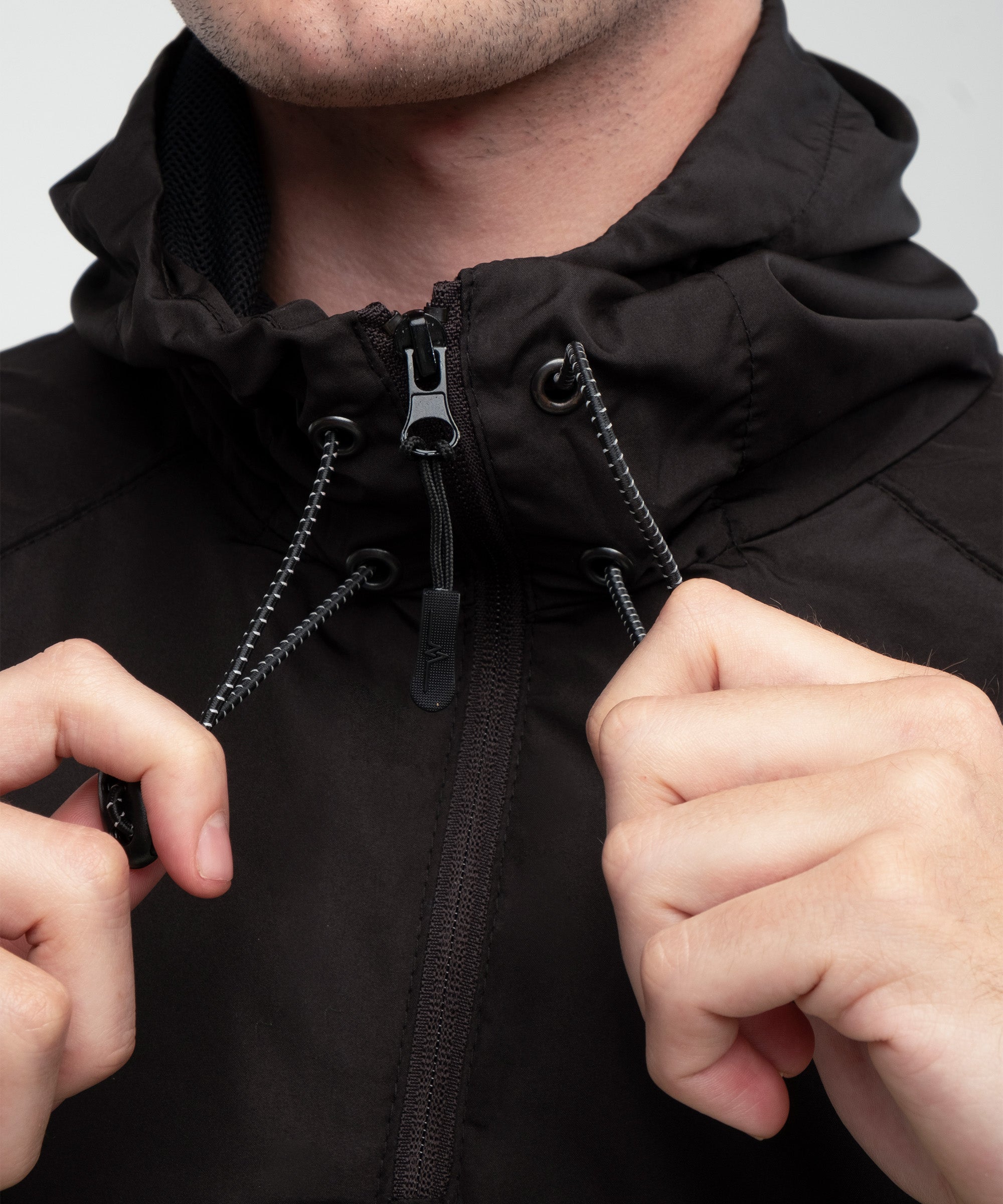 Speed Koşu Yağmurluğu Sarı/Siyah