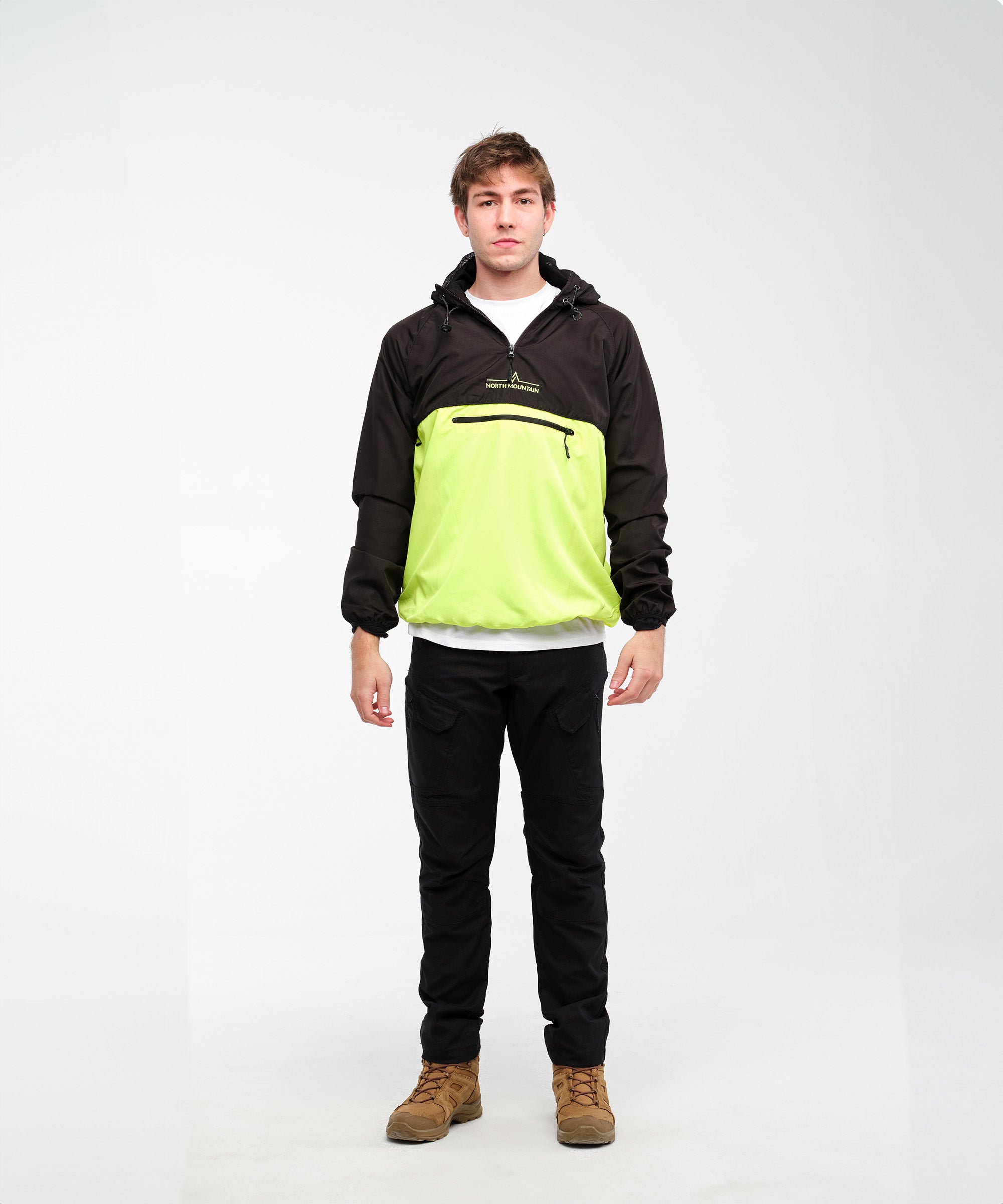 Speed Koşu Yağmurluğu Sarı/Siyah