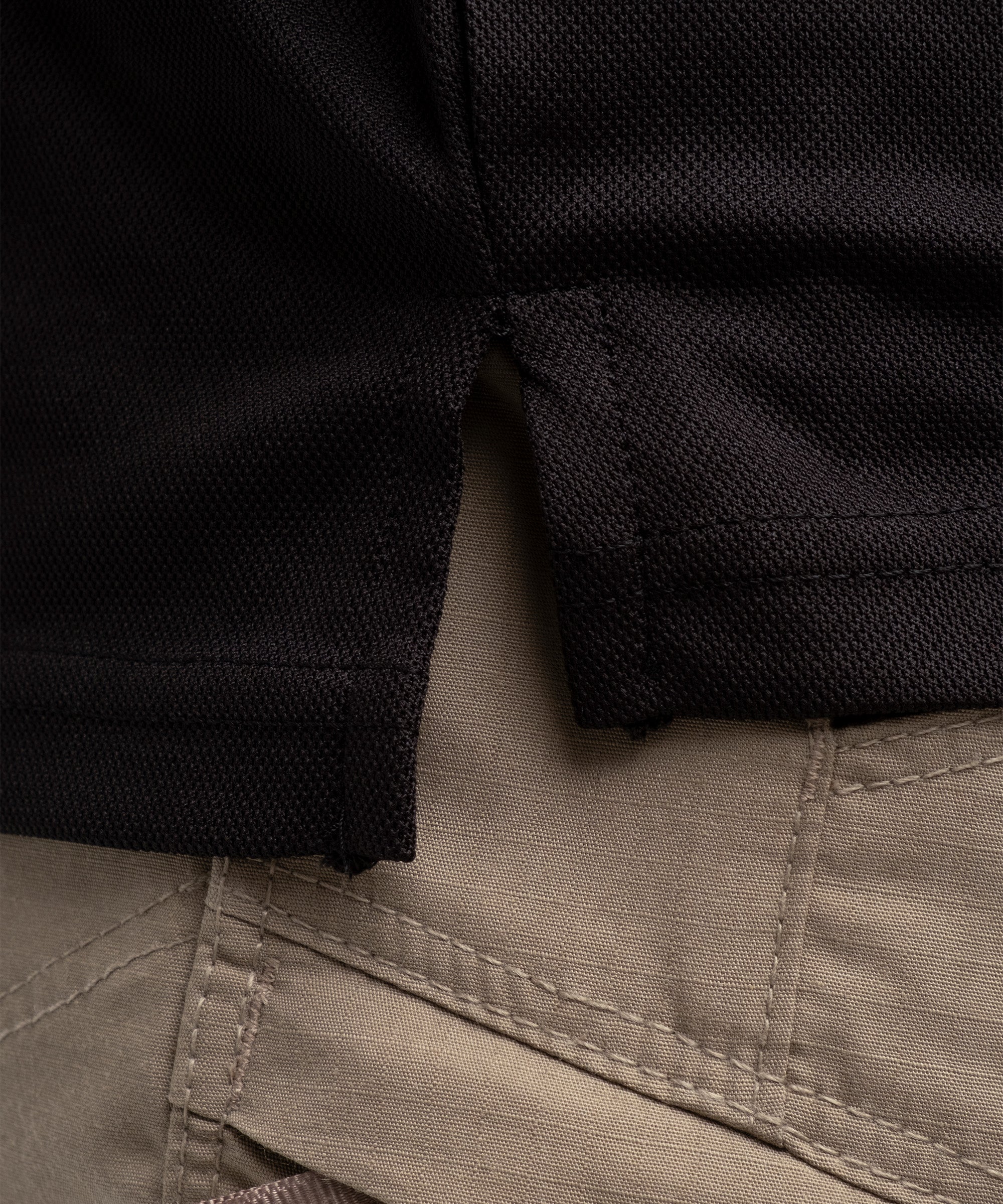 Aura Tactical Polo Uzun Kol T-shirt/ Siyah