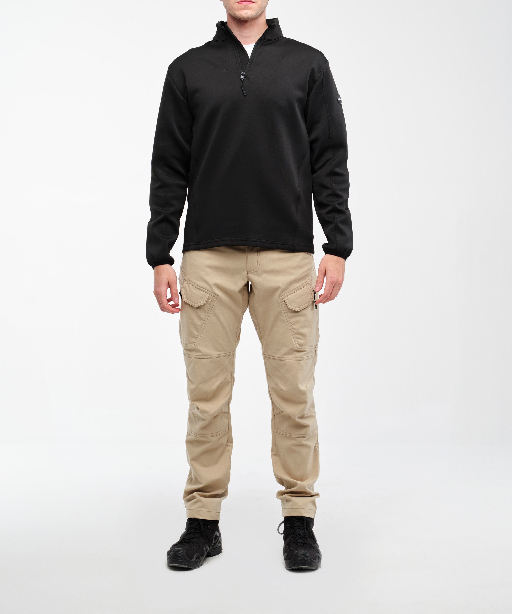 Wind Scuba Yarım Fermuarlı Üst